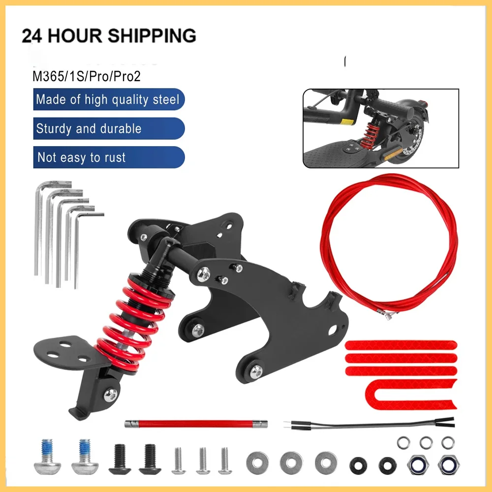 

Electric Scooter Shock Absorption Modifited Rear Absorber For xiaomi M365/1S/Pro/Pro 2 Front Suspension Fork Kit Parts