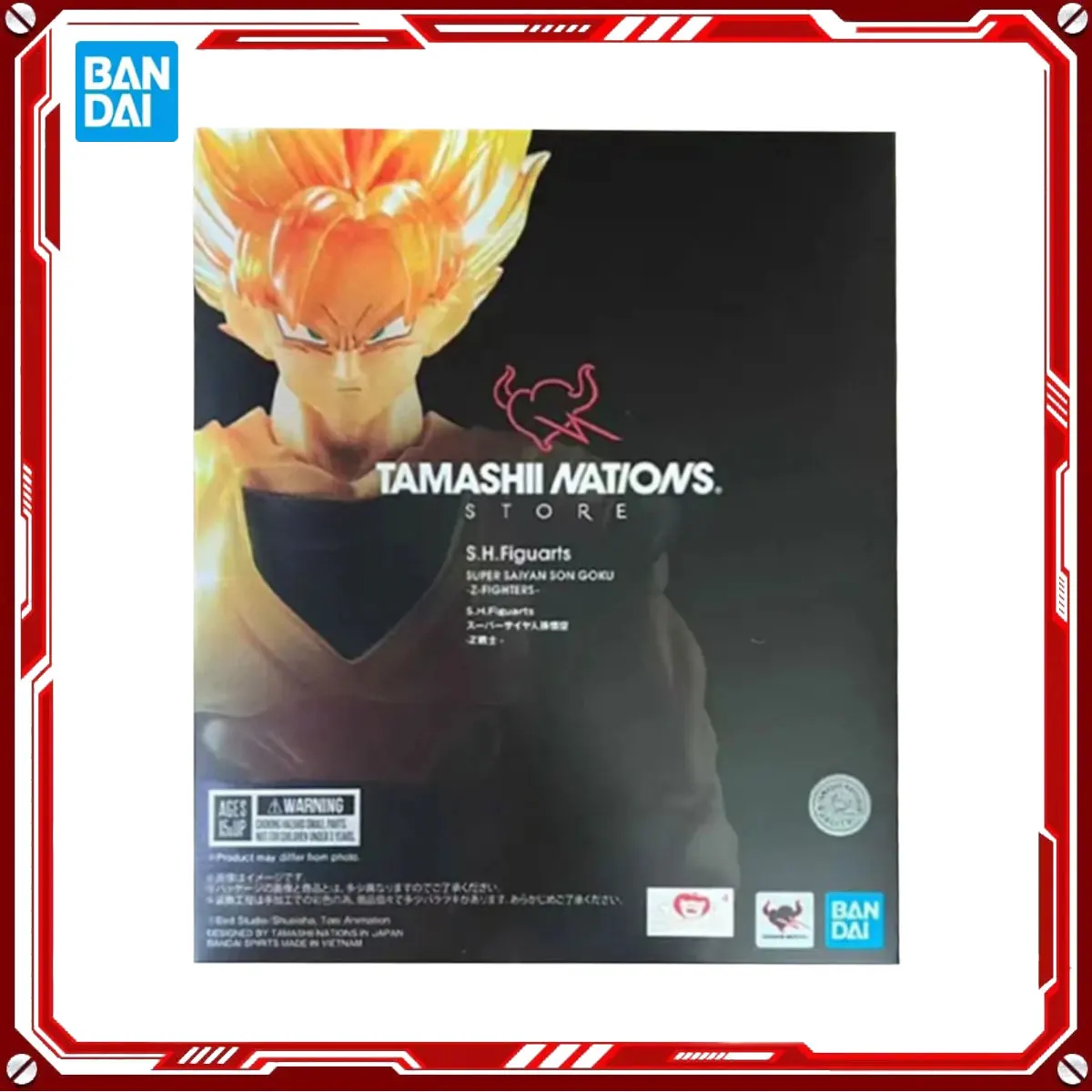 بانداي حقيقية لعبة دراغون بول نموذج أطقم سون جوكو Z المقاتلين TNT لعبة SHF عمل الشكل التجمع نموذج هدية مدرسة عيد الميلاد الحاضر #2