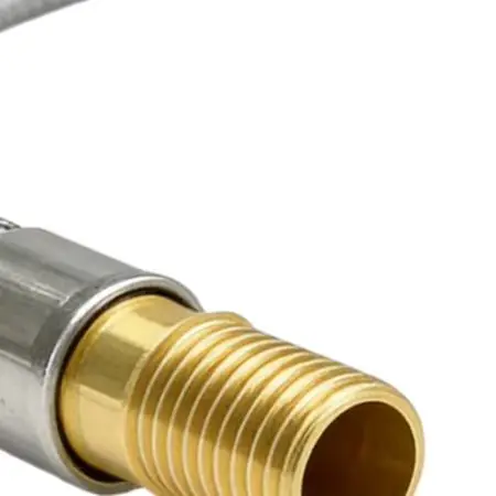 Brass Ended Pull Down Kitchen Faucet Hose 59 inch 150cm Replacement for 88624000 Compatible with 95507000 and 95506000 Models