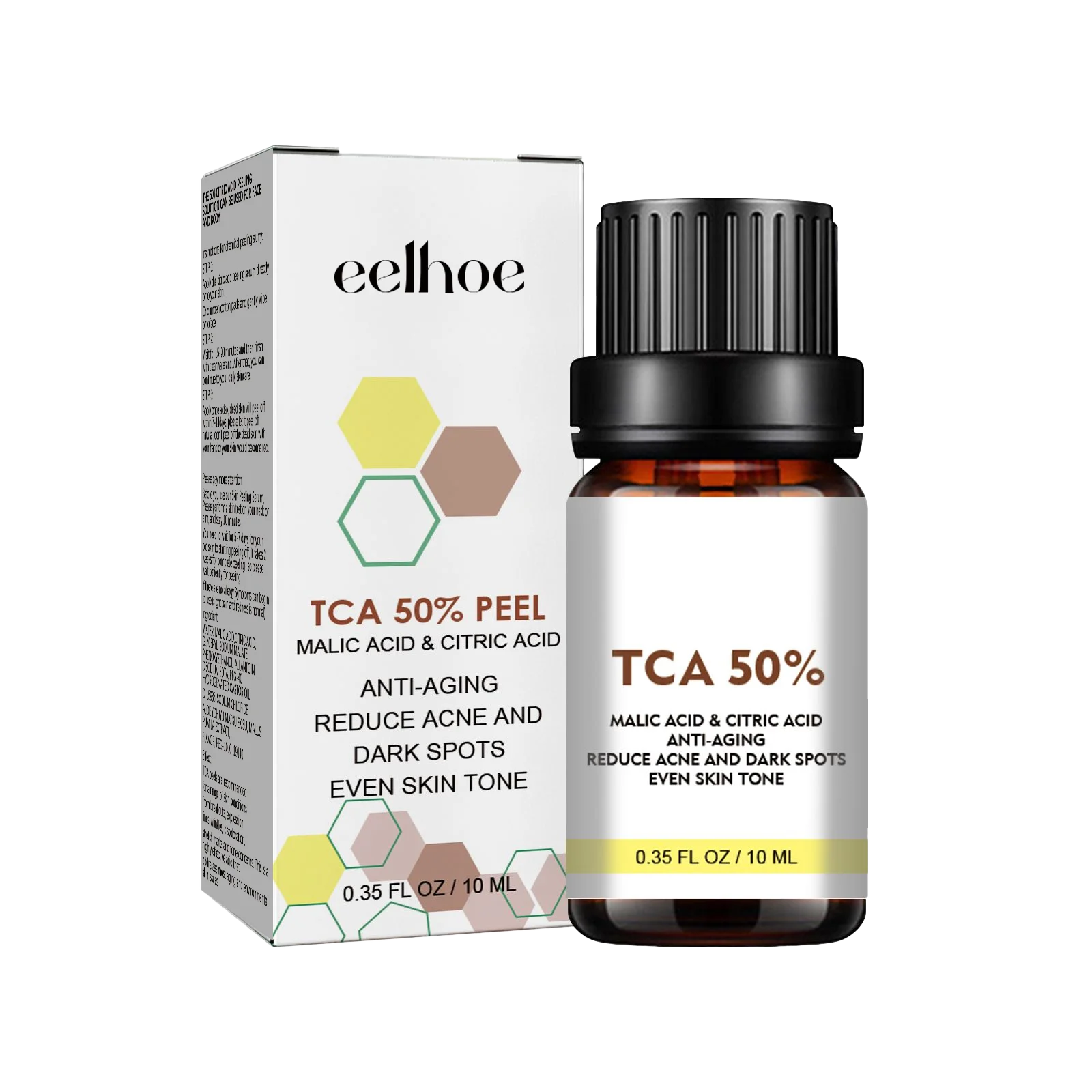 جوهر العناية بالبشرة الميتة، زيت التقشير المبيض الأصفر، إزالة الجلد الداكن، إزالة الميلانين للساق والركبة