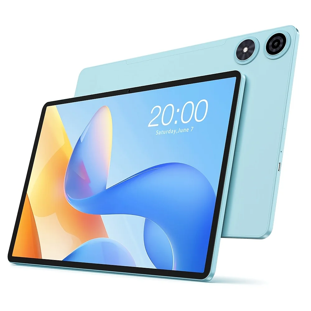 Tablet Teclast P50 de 11′ con Android 16 Max, 12GB (4GB+8GB de Expansión) de RAM, 128GB de ROM, Procesador Octa-Core T7250, WiFi de Doble Banda/BT5.0 7