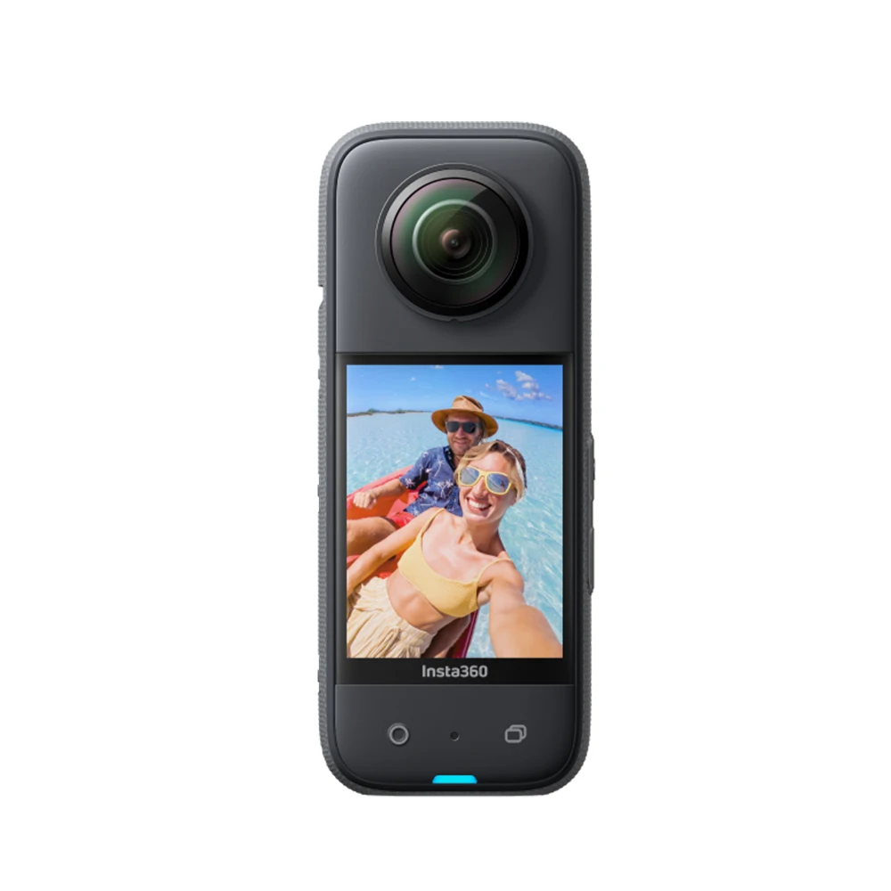 

Insta360 X3-водонепроницаемая Спортивная камера с датчиком 1/2 дюйма, 720000 пикселей, сенсорным экраном 2,29 дюйма, откликом вибрации, редактированием искусственного интеллекта.