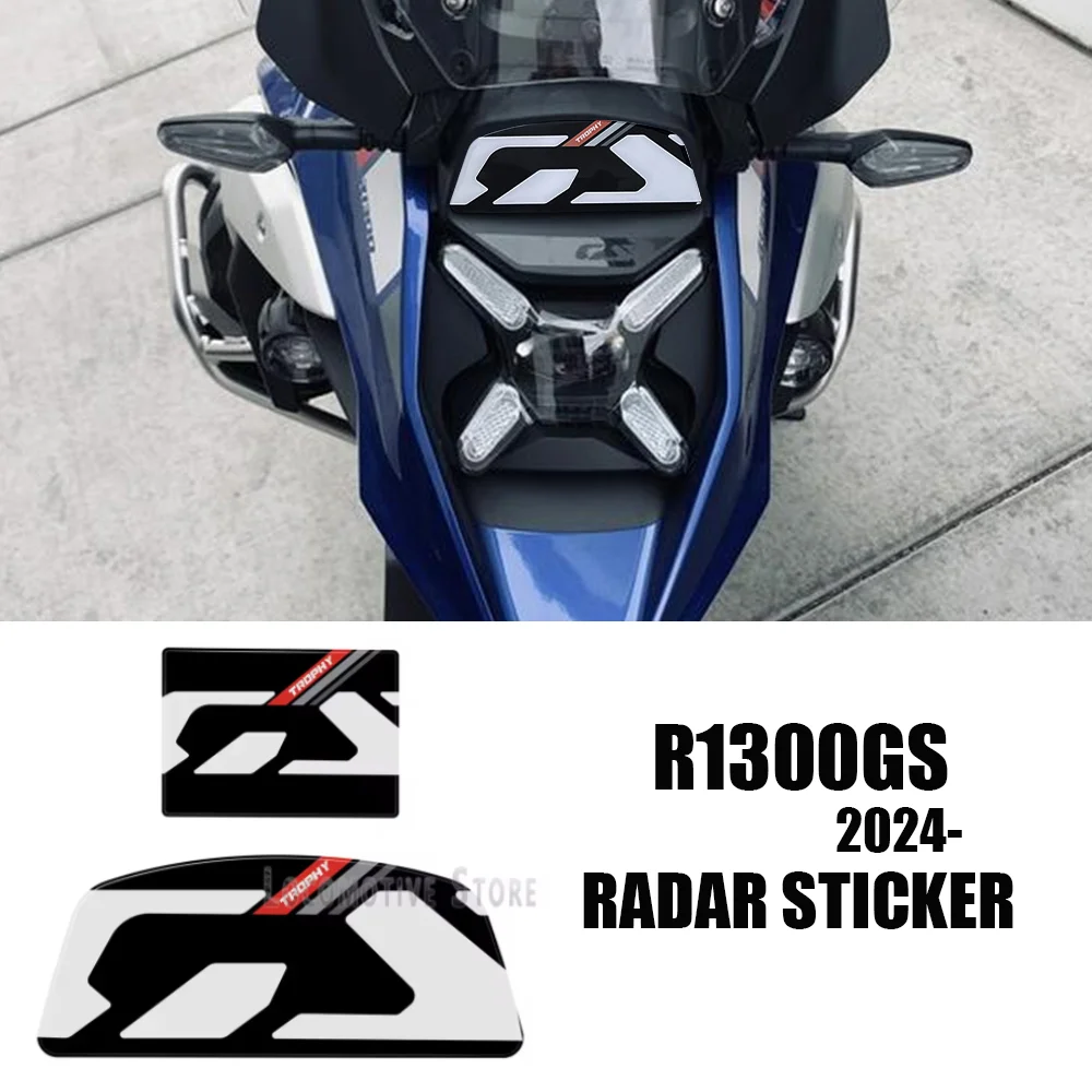 

For R1300GS R 1300 GS 2024- 3D Sticker Radar Protection Sticker FOR r 1300gs R 1300gs Option 719 Triple Black Trophy