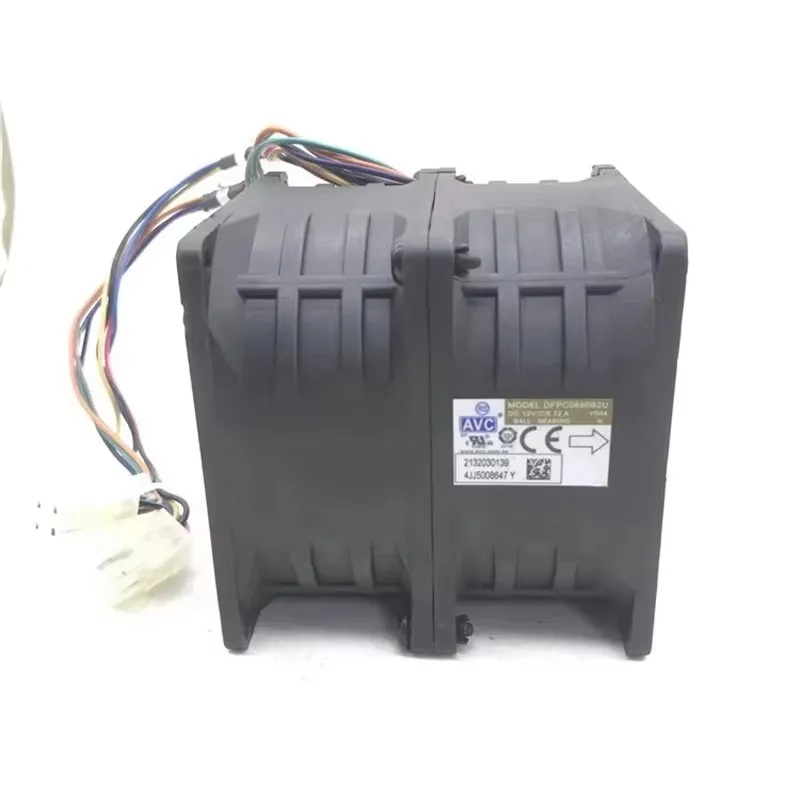 

Original DFPC0880B2U 12V 6.72A 80 * 80 * 80MM 8CM Automotive Supercharged Dual Motor Ultra Violent High Speed Cooling Fan