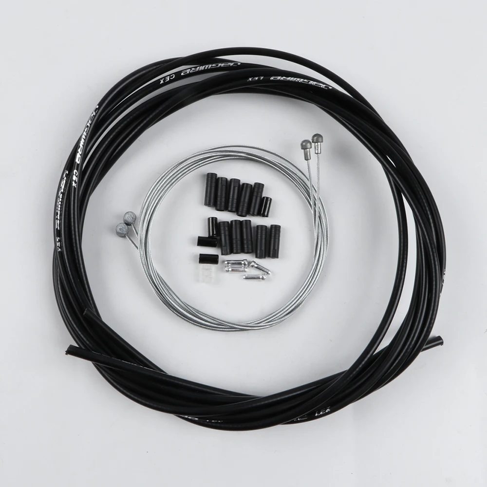 For JAGWIRE Bike Cable Set 4mm 5mm MTB Road Bicycle Brake Shift Cable Set Bicycle Derailleur Cable Housing For Shimano Sram