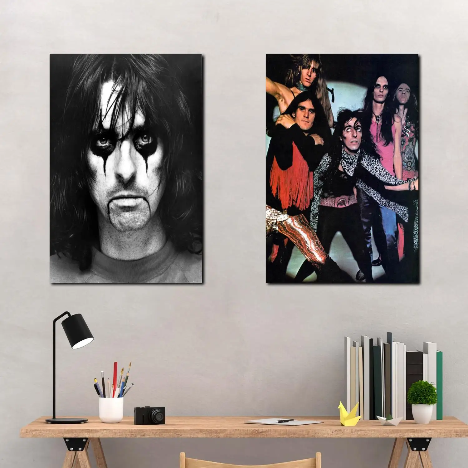 alice cooper Singer Canvas Art Poster and Wall Art Picture Print Modern Family bedroom Decor Posters