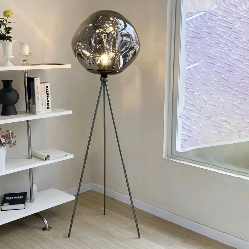 

Nordic Minimalist Creativity Design Led Lava Floor Lamp Living Room Bedroom Bedside Lamp Home Decor Sofa Corner Standing Lamp