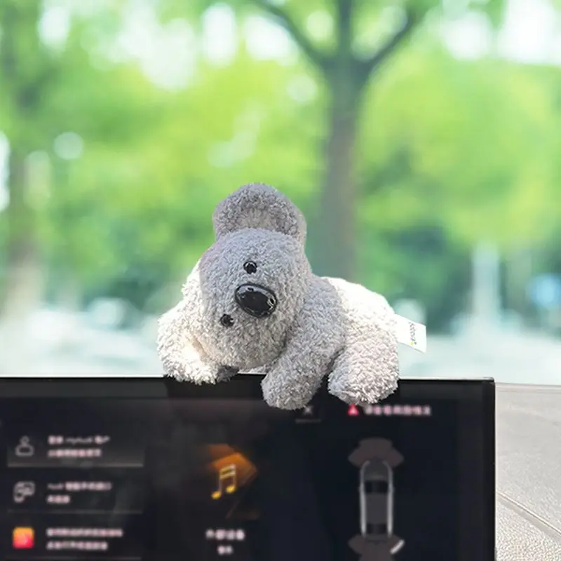

Car central control screen computer monitor cute doll car car interior decoration ornaments decompression doll