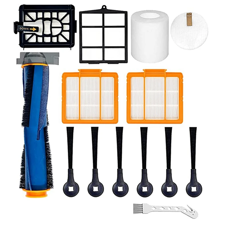 Dust Filter Side Brush Efficient Hepa Filter For Shark AV2501AE/AV2502AE Robot Vacuum Cleaner Parts