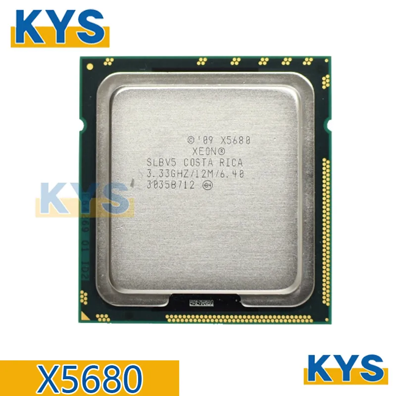 Intel Xeon For X5680   X5 680  CPU Processor 3.33GHz LGA1366 12MB Cache six-core server CPU