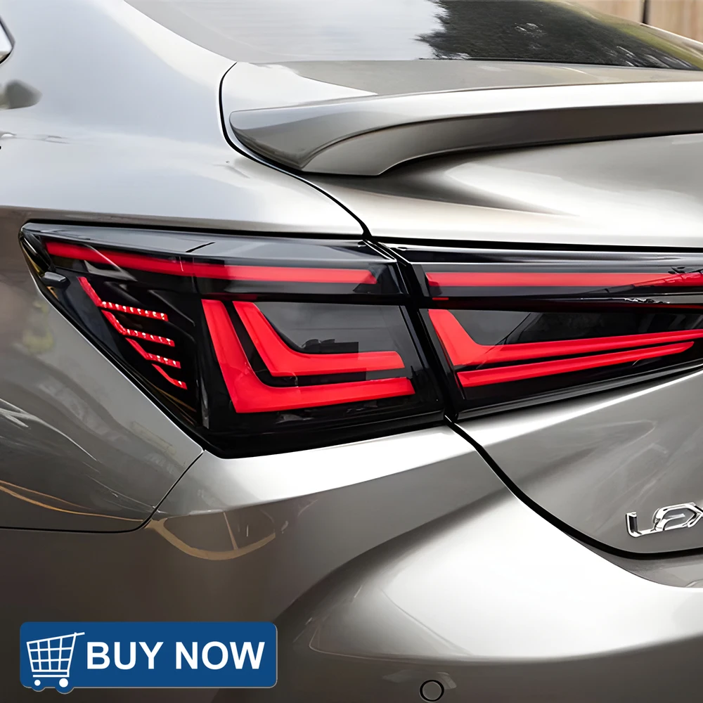 

For Lexus ES 200 260 300 2018-2024 Auto Back Lamps Upgrade 2025 Style Startup Effect LED Highlight Rear Reverse Light All New
