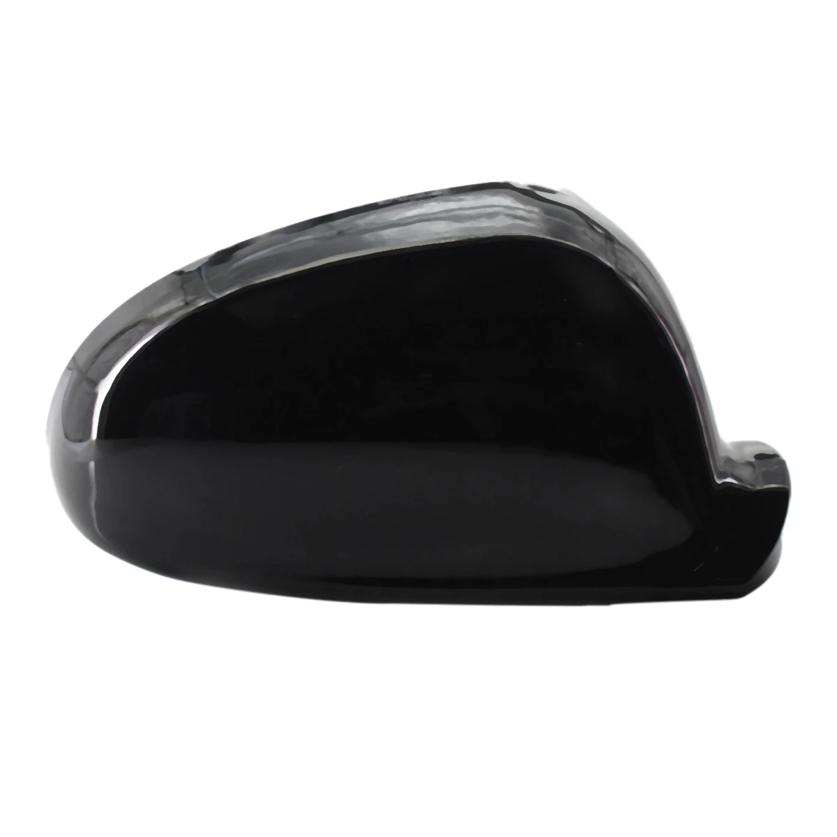 Right Gloss Black Wing Mirror Door Cap Cover Case Housing for Golf Rabbit Jetta MK5 2006-2010 1K0857538