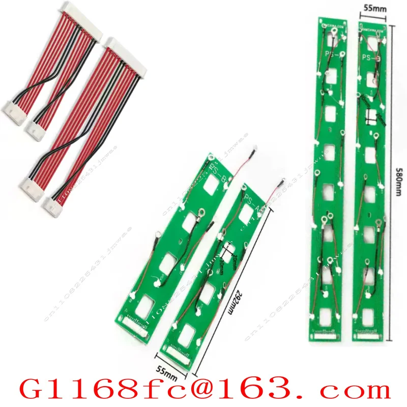 Circuit Board Suitable for JK 16S BMS Printed Electronic Components, Printed Circuit Board Source Acquisition Line PCB