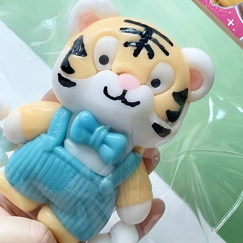 Squishy Antistress Big Tiger Fidget Toys Cute Animals Squeeze Toy Simulated Animal Stress Relief Toys for Girls Christmas Toys