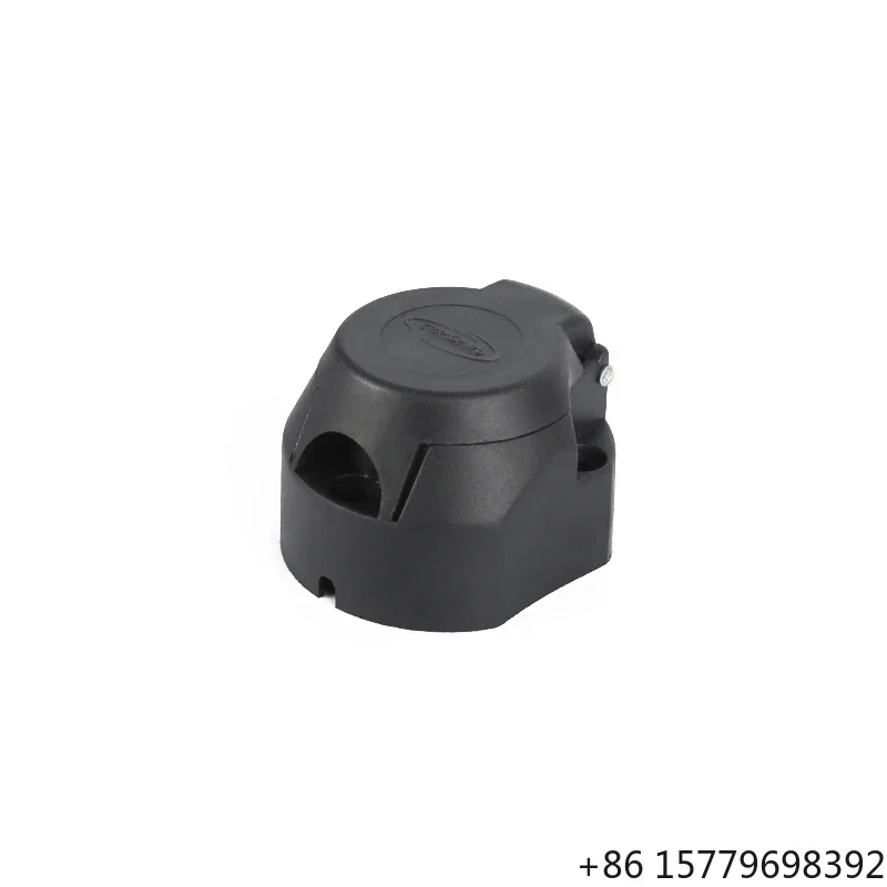 

High Quality 13 Pin Square Trailer Connector Socket With Black Color