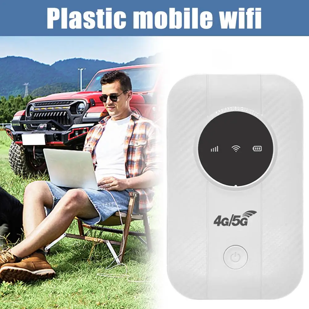 

2100mAh Type-C Interface 4/5G Portable WiFi Pocket WiFi Router Portable Car WiFi Card Insertion And Movement Modem Router