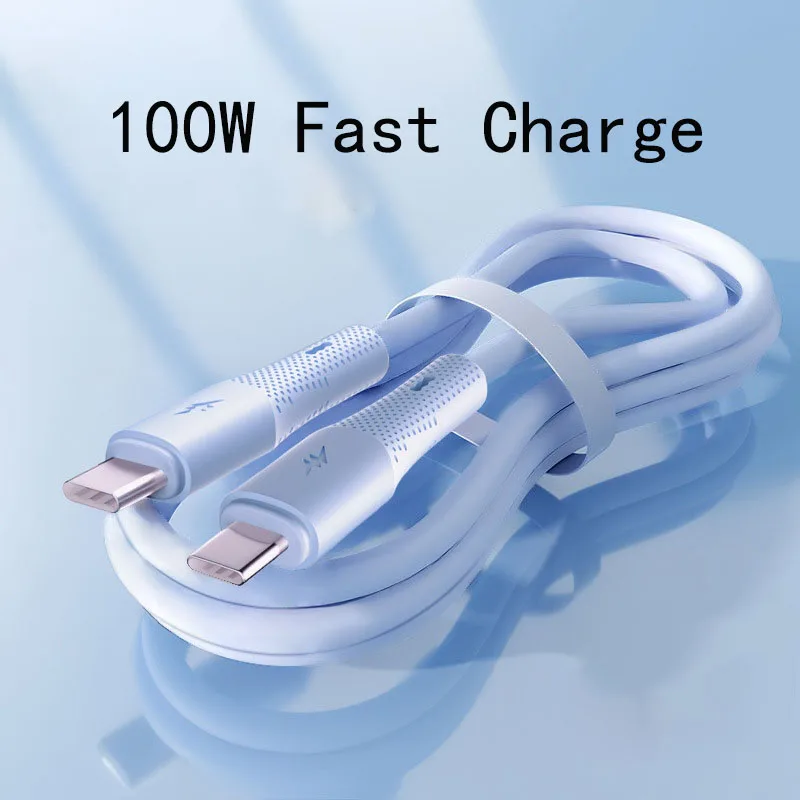 

PD100W USB C to C Fast Charger Cable for iPhone 15 Pro Max Samsung Huawei Xiaomi Redmi OPPO Type-C to Type-C Charging Data Cord