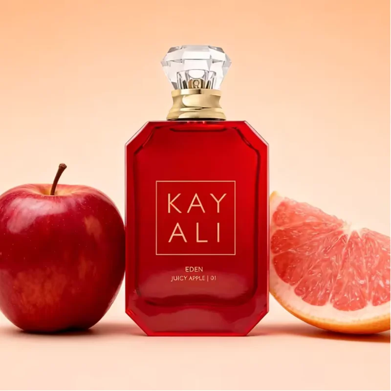 

KAYALI 01 EDEN JUICY APPLE EDP 100 мл Парфюмерная вода-спрей, освежающий фруктово-цветочный аромат, сочное красное яблоко