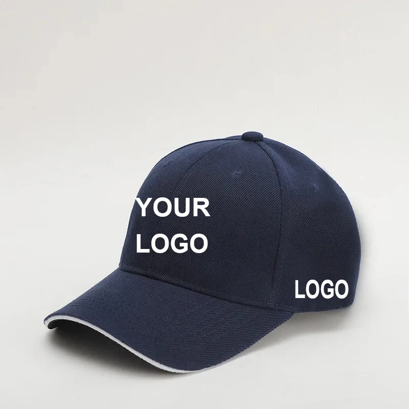Adult Custom Logo Printed Dad Hat Trucker embroidery Cap Unisex Outdoor Casual Golf Sports Cap Advertising Baseball Cap