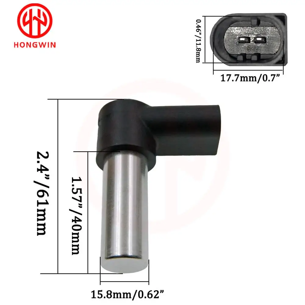 5PCS Crankshaft Position Sensor A0011533120,A001153340804,0011533120 For Mercedes Benz  Actros Atego Axor Citaro LK/LN2 Unimog U