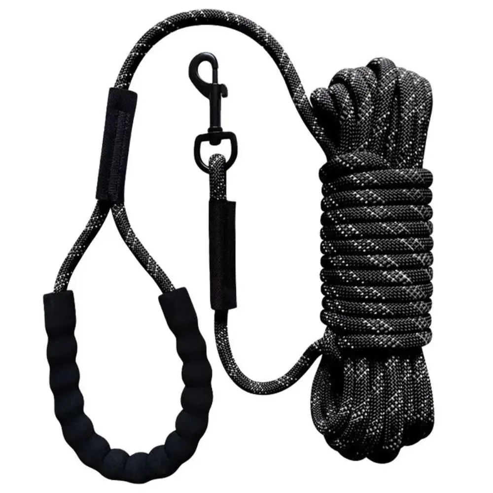 

Heavy Duty Strong Dog Leash Reflective Long Pet Lead Leash with Handle Durable Cat Traction Rope Puppy