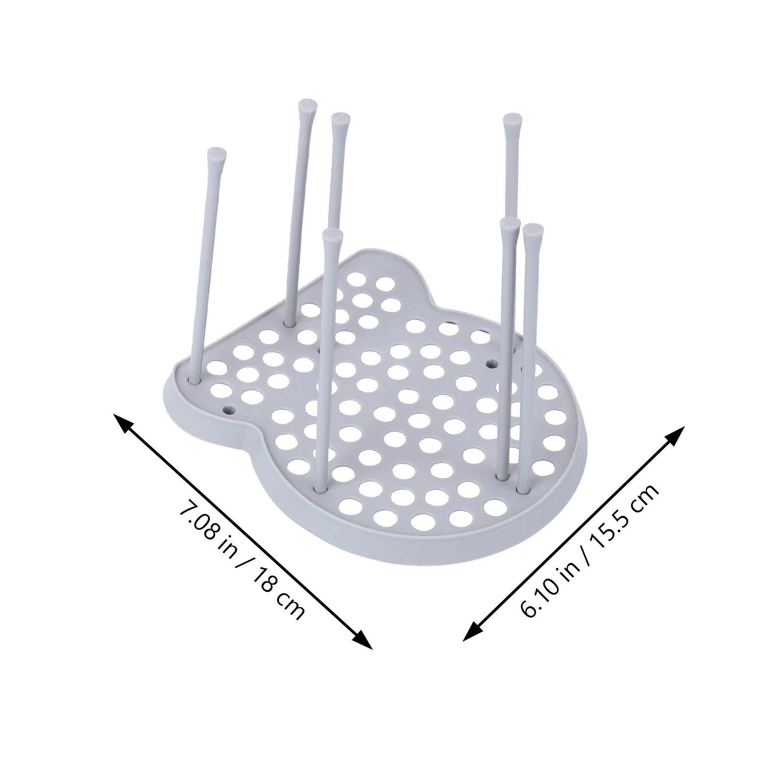 

Kitchen ers Dish Holder Drying Rack 19 3x16 5x15 5cm PP Bowl Cutlery ganizer Space Saver Clean Solution