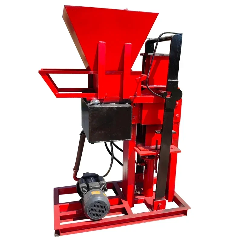 Equipment for Small Business at Home Eco Brava Small Manual Interlocking Brick Machine