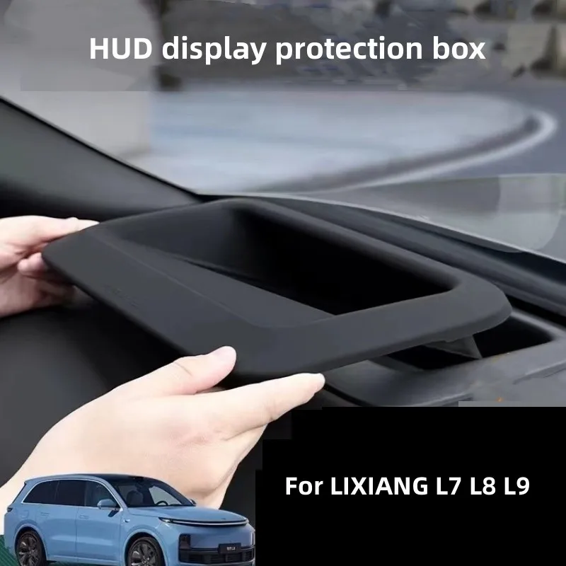 Car HUD Display Protection Box High Definition Anti-reflection Glass Cover For Leading Ideal Lixiang L7 L8 L9