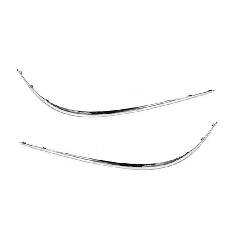 

LH or RH or 1 Pair Front Bumper Chrome Strip Trim Molding for Mercedes W211 2006-2009 2118852321 2118852421 01-0807B-03