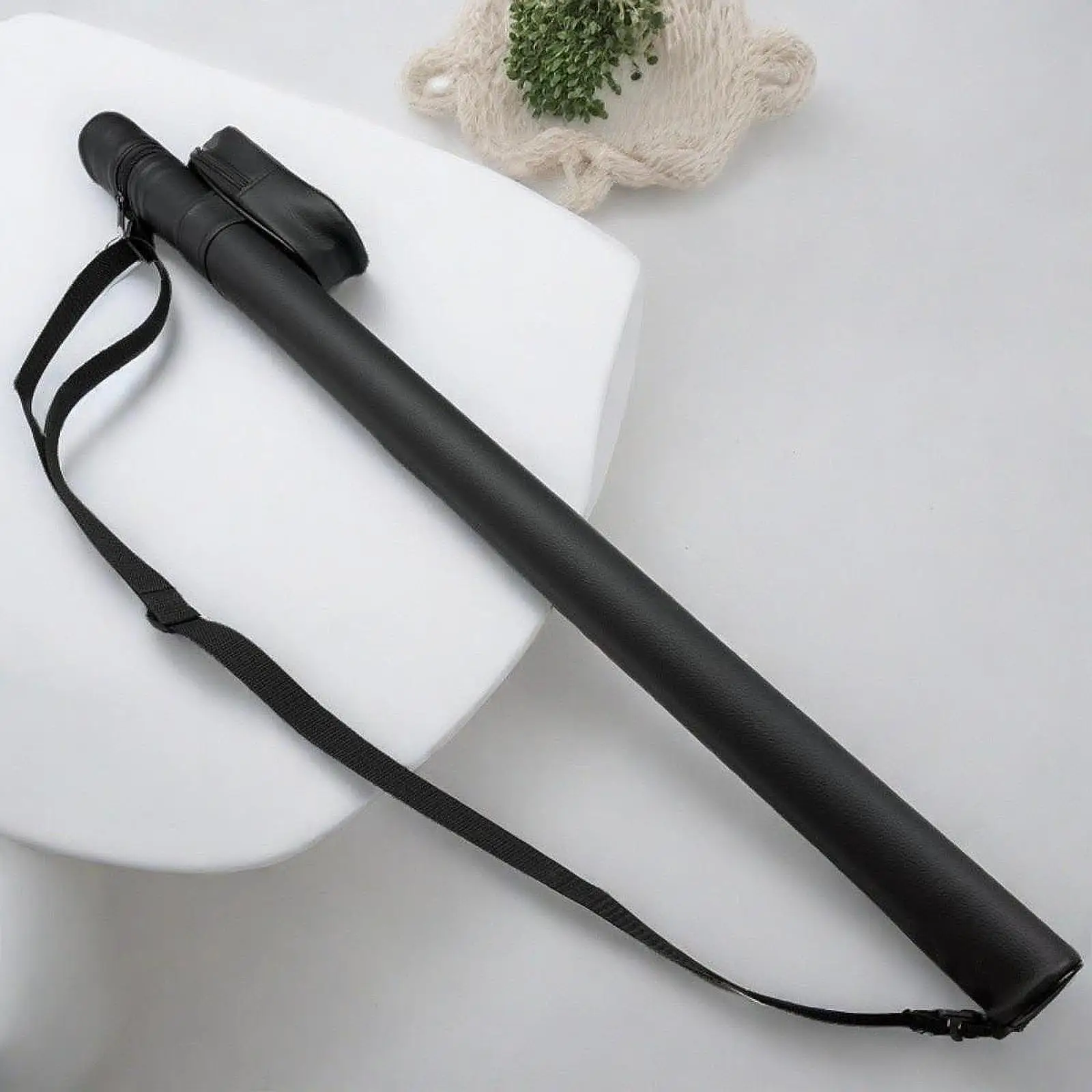 

Soft Lined Billiard Cue Carry Case PU Leather Pool Cue Bag Lightweight Storage for Billiard Cue Stick and Snooker Accessories