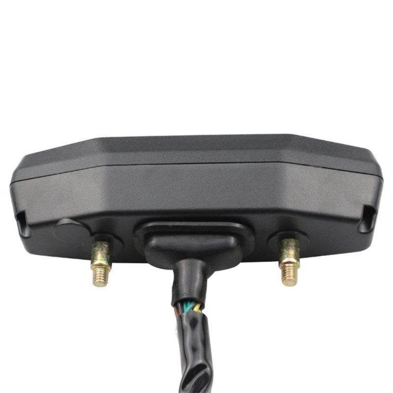 Motorcycle Speedometer Digital Speed Meter LED Tachometer Dashboard Instrument Panel Meter LCD Display Universally image 5