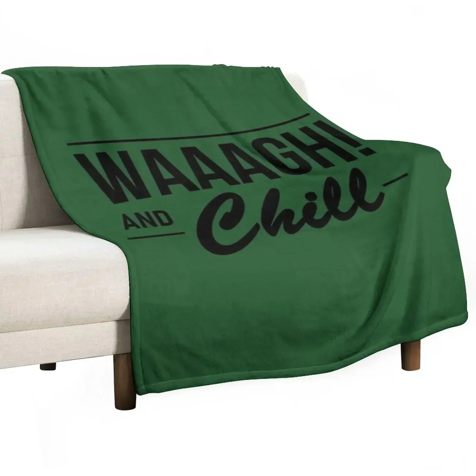 

WAAAGH! (and chill) Throw Blanket Sofas Camping halloween Soft Blankets