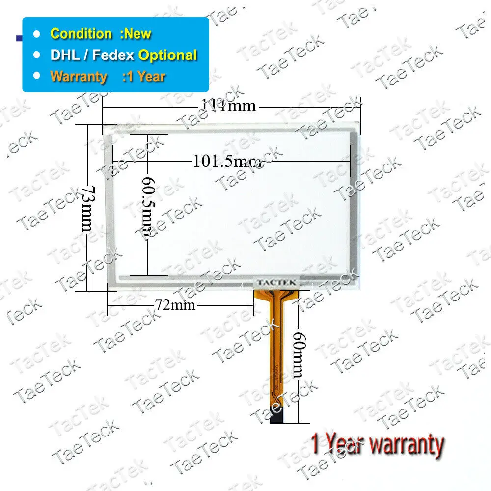 Touch Screen Panel Glass Digitizer for Pro-face GP-4114T PFXGP4114T2D+Overlay