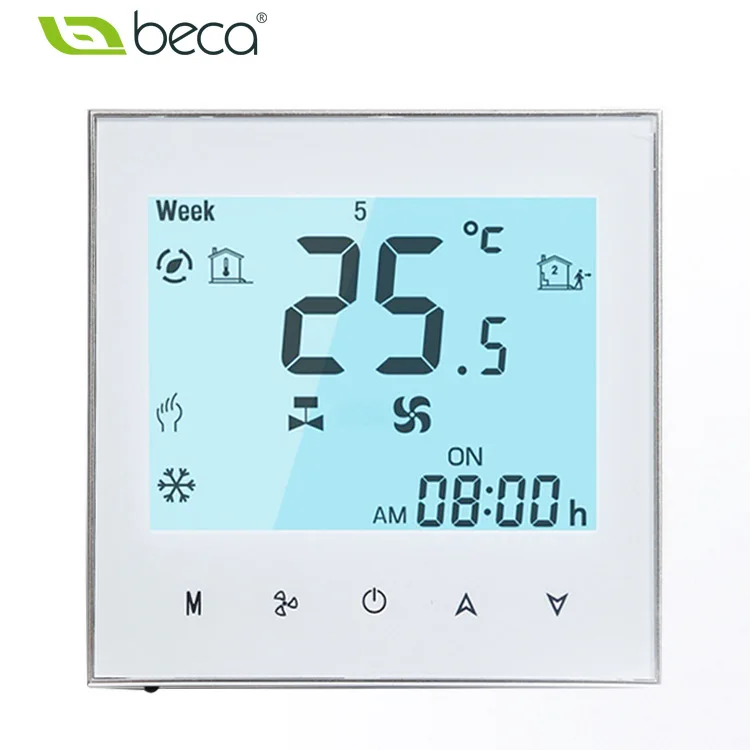 

Manufacturer Central Air Conditioning Thermostat Intelligent Digital Display Fan Coil Switch Panel Indoor Air Conditioning