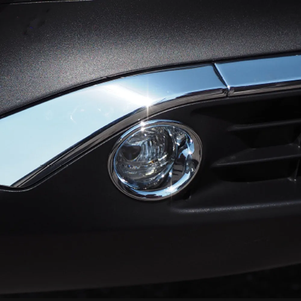 

Для Toyota Harrier Venza 80 Series 2020-2023 гг., крышка передней противотуманной фары, хромированная рамка, аксессуары