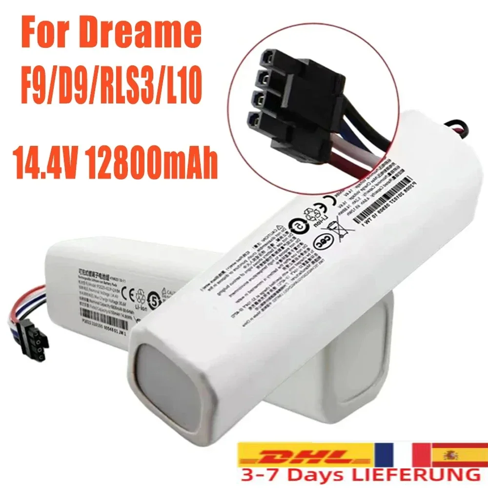 Original Replacement P2008-4S2P-MMBK Battery For Dreame F9 D9 L10 Pro Plus RLS3 RLS5 RLS5L RLS5D Accessories Parts