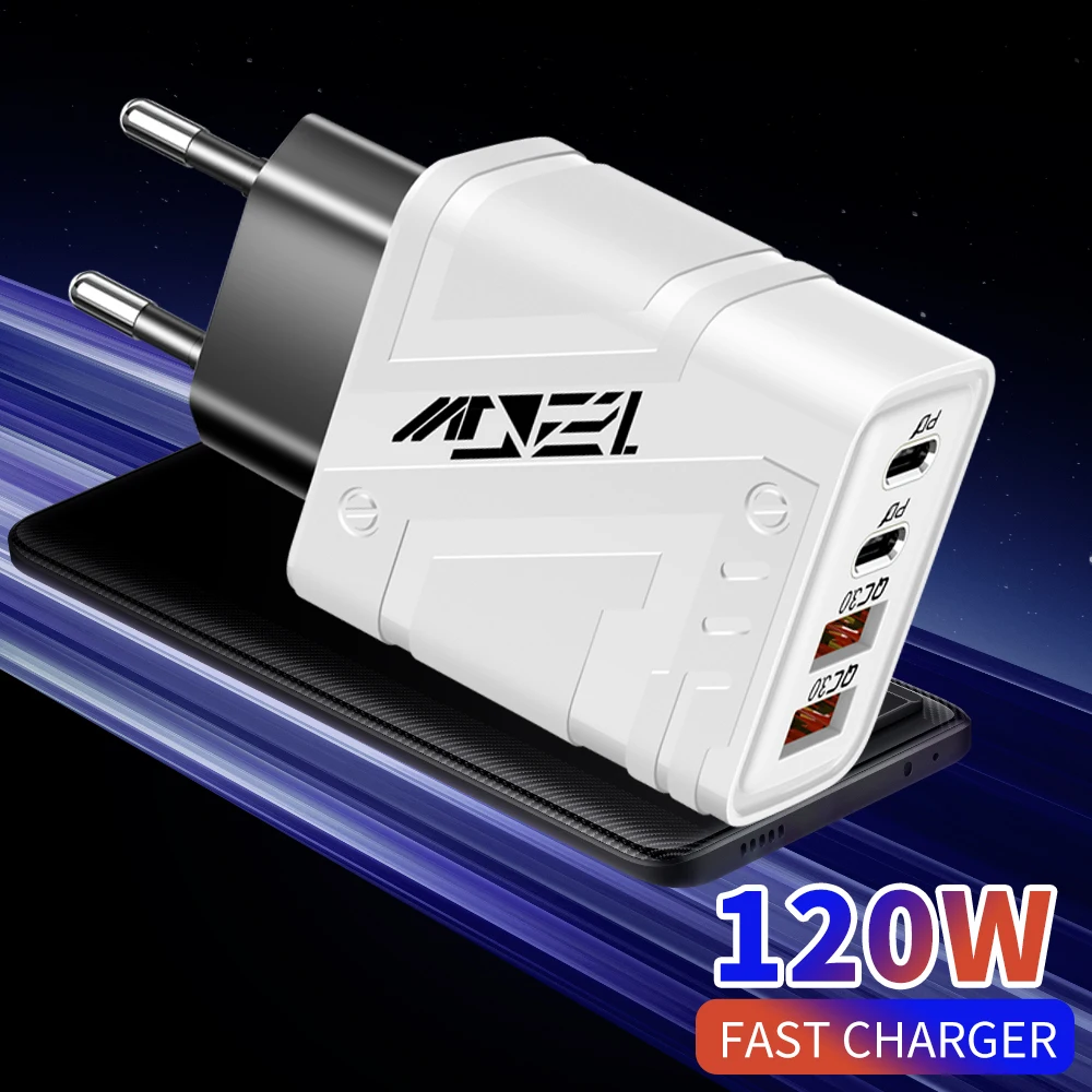 New 4 Port 120W Pho…