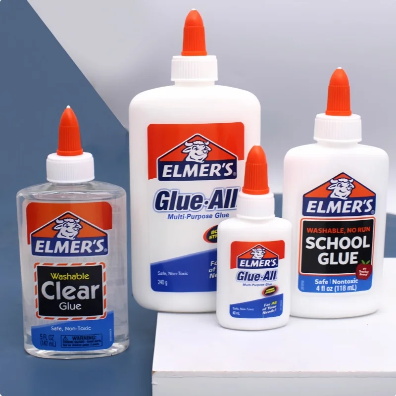 غراء لاصق شفاف بالكامل لاصق شفاف كريستالي غير سام قابل للغسل للاستخدام المنزلي للمدرسة #4