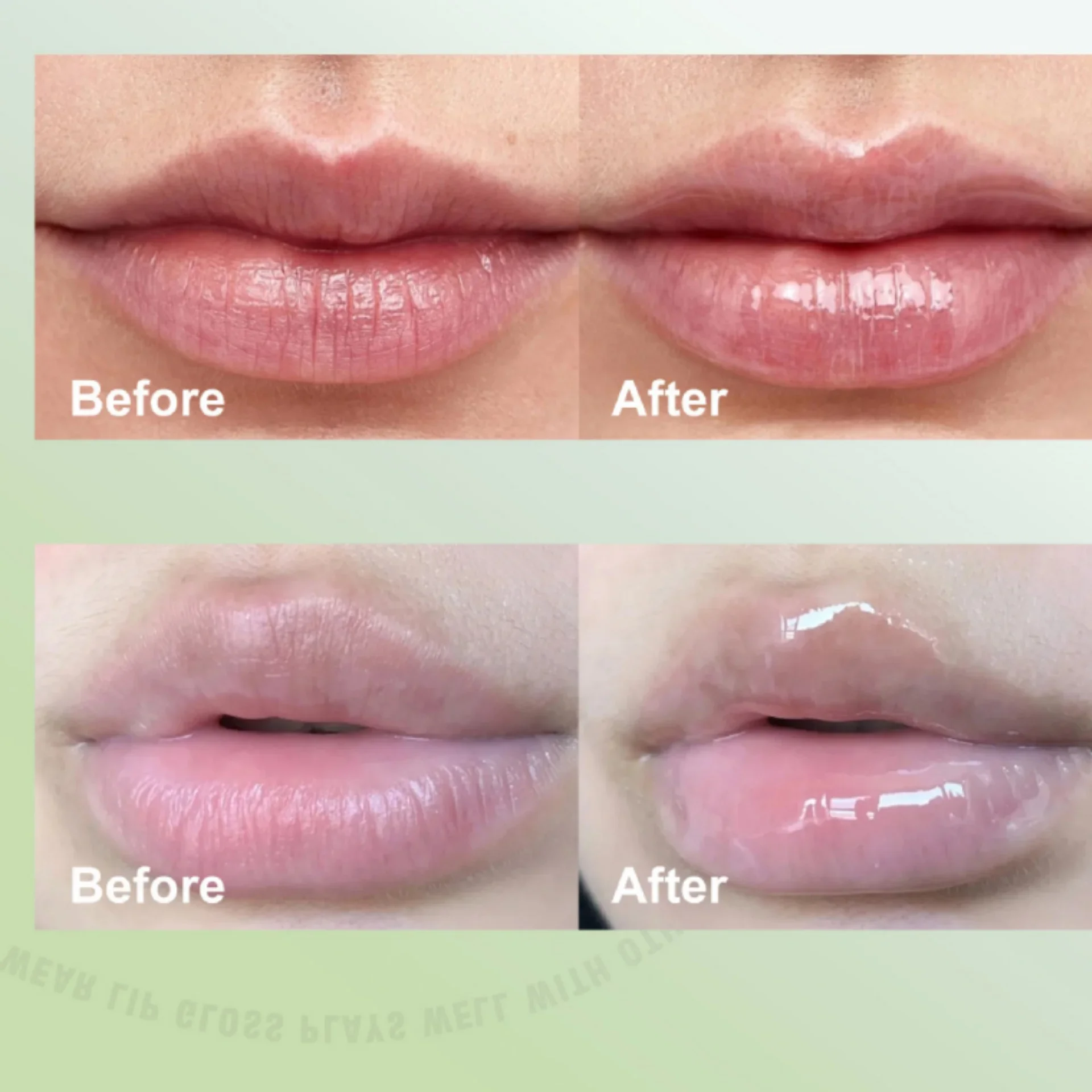 HANDAIYAN verre brillant à lèvres fruité Ultra-hydratant miroir eau lumière lèvres glaçure hydratant Transparent nourrir en profondeur huile pour les lèvres