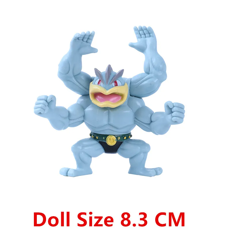 Pokemon 4-9 cm Spielzeugfiguren, Cartoon-Film-Anime-Figuren, Gengar, Pikachu, Eevee, Sammlerpuppen, Kindergeburtstag, beste Festivalgeschenke – Detail 31