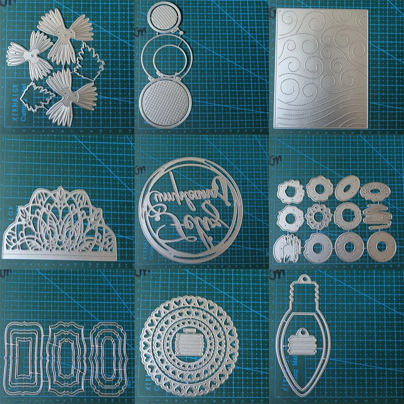 Spitze Blume Brief Rahmen metall schneiden stirbt geschnitten sterben form sammelalbum papier handwerk messer form klinge punsch schablonen