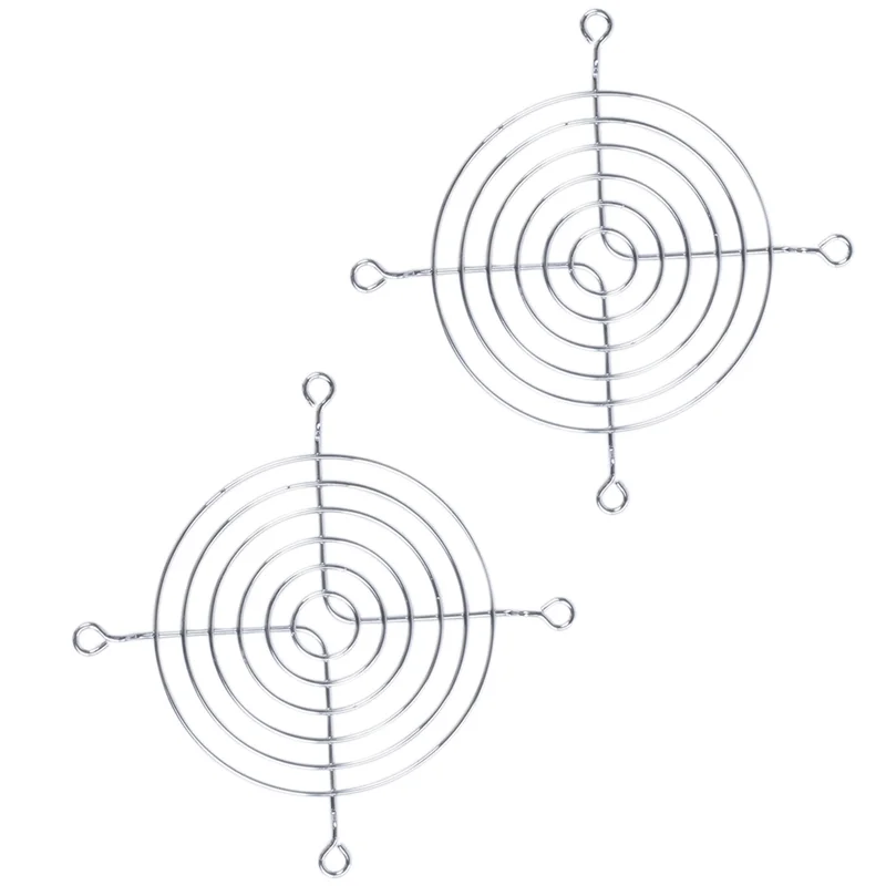 BAAU 6 X Metal Wire Finger Guard Protection Grid 80 Mm PC Fan Cooler - Image 4