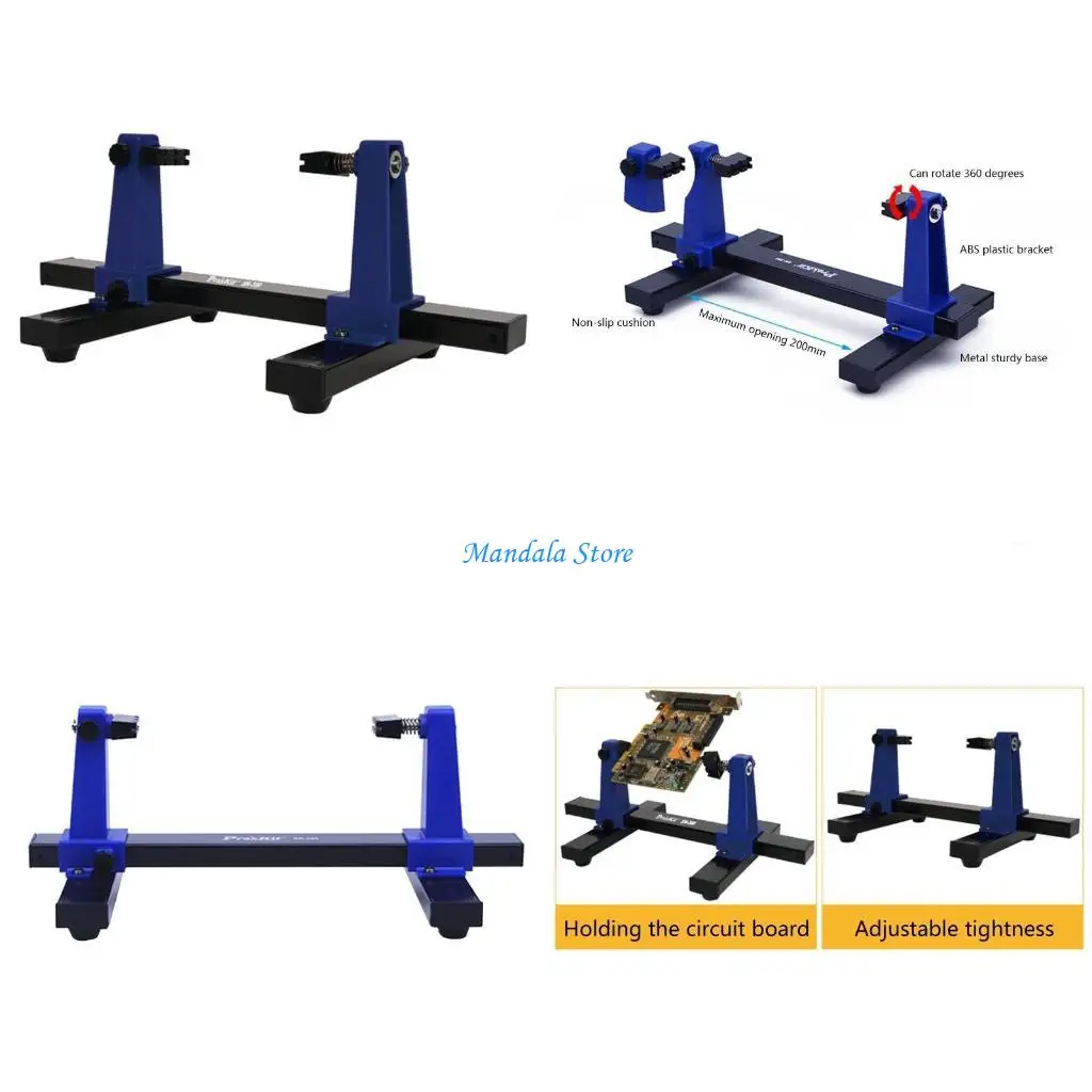 

U2JC Регулируемый сварочный вспомогательный зажим для вращения сиденья на 360 градусов для пайки печатных плат