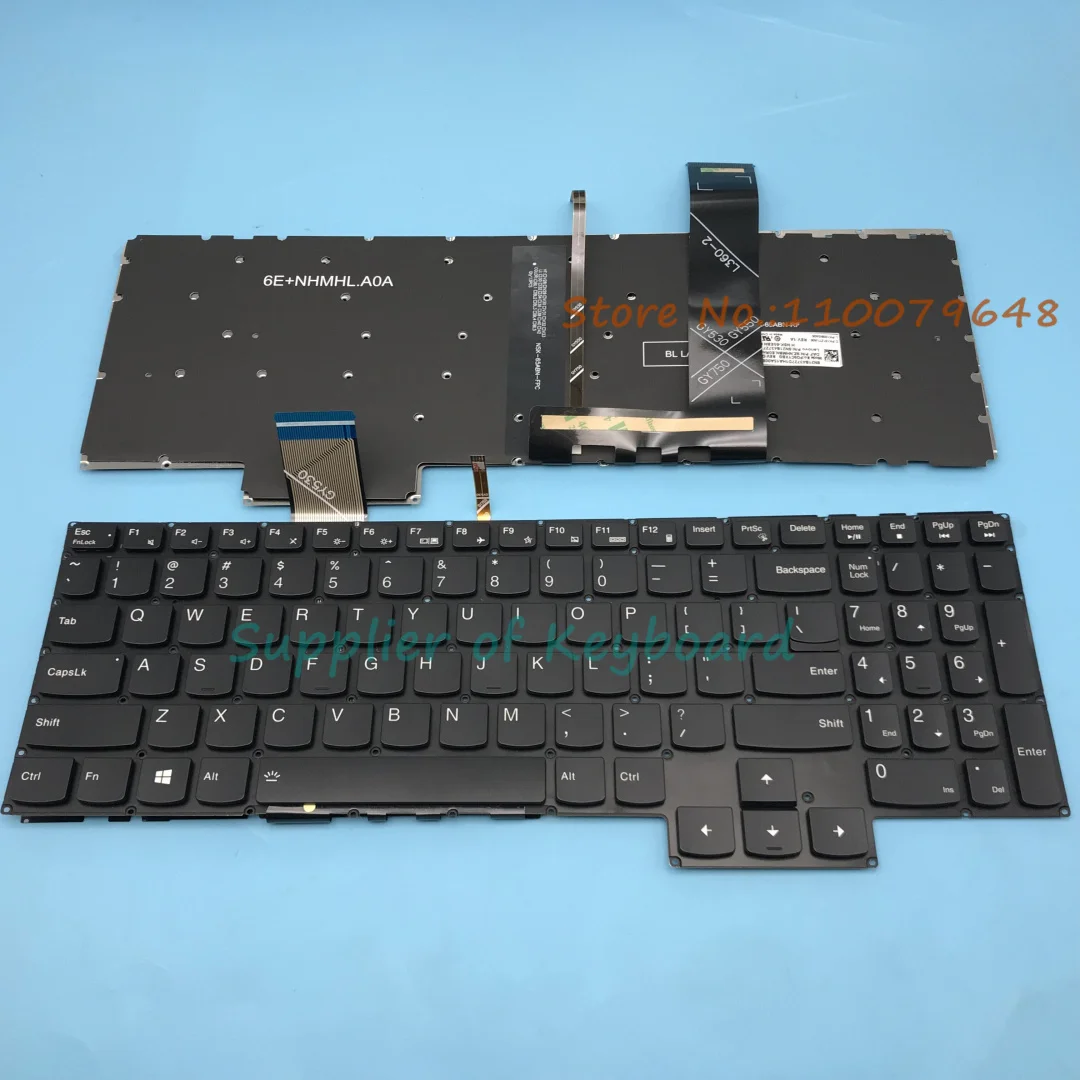 New English/UK Keyboard For Lenovo Ideapad Gaming 3-15ARH05 3-15IMH05 3-15ACH6 3-15IHU6 3-15IHU6D Backlit