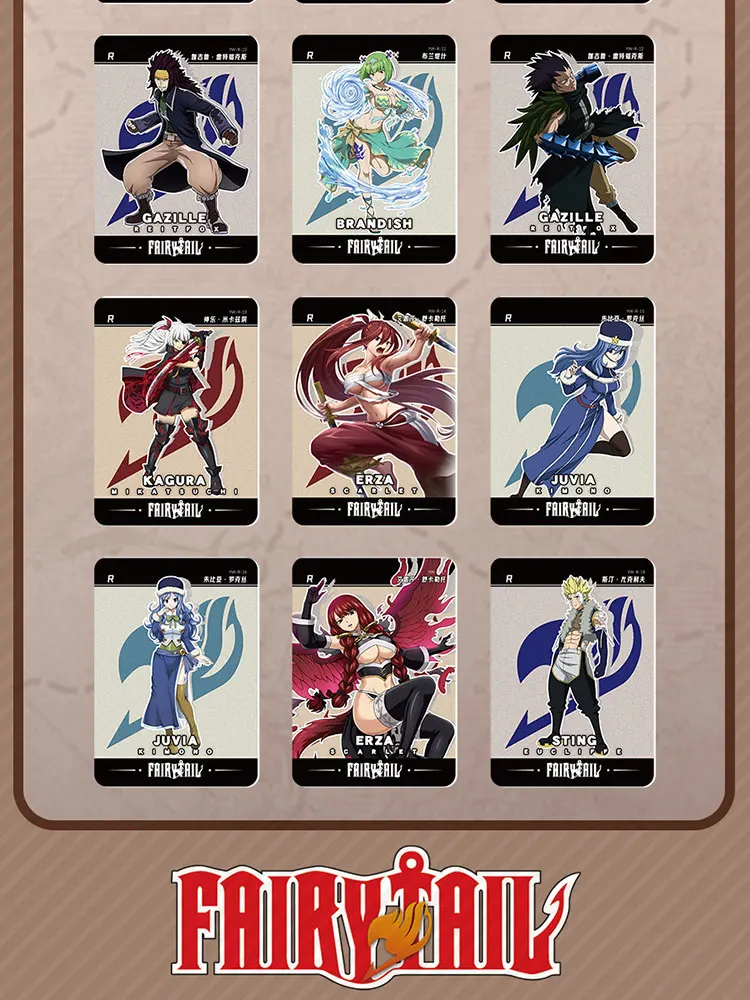 2024 Newest Fairy Tail Cards  Booster Box Gojo Satoru Nanami Sukuna Hobbies Chrismas Gift