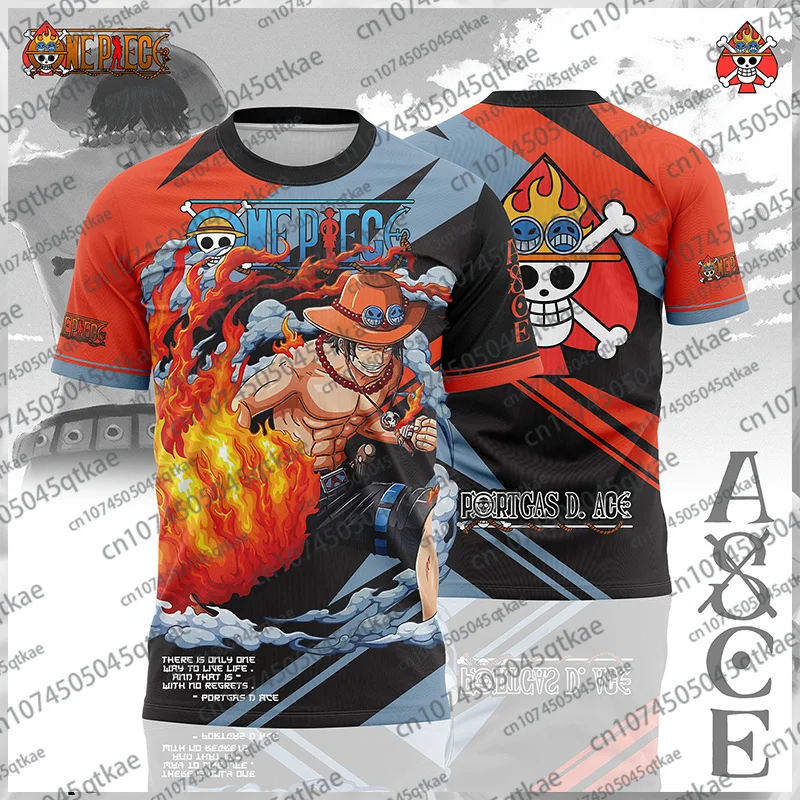 Anime uma peça luffy zoro camiseta impressão 3d roupas moda streetwear camiseta verão manga curta esporte unisex cosplay tshirt