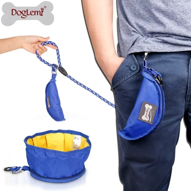 

Collapsible Dog Travel Bowl Outdoor Portable Pet Dog Water Bowl Walking Outdoor Feeding Pet Folding Dish Bowl Puppy Accessories