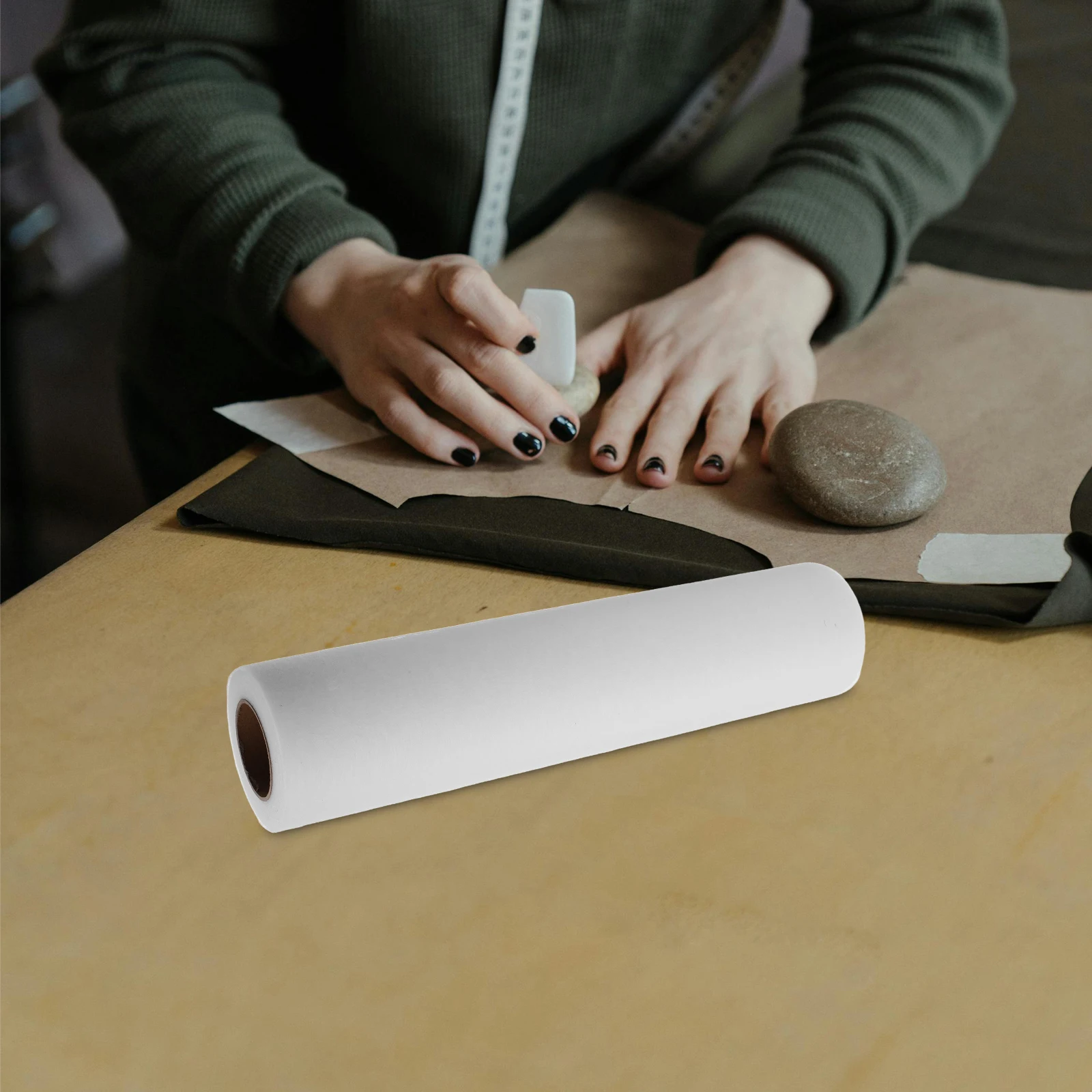 

Белый двухсторонний стабилизатор из нетканого материала с плавким интерфейсом для шитья, рукоделия, стегания, стабилизатора для глажки