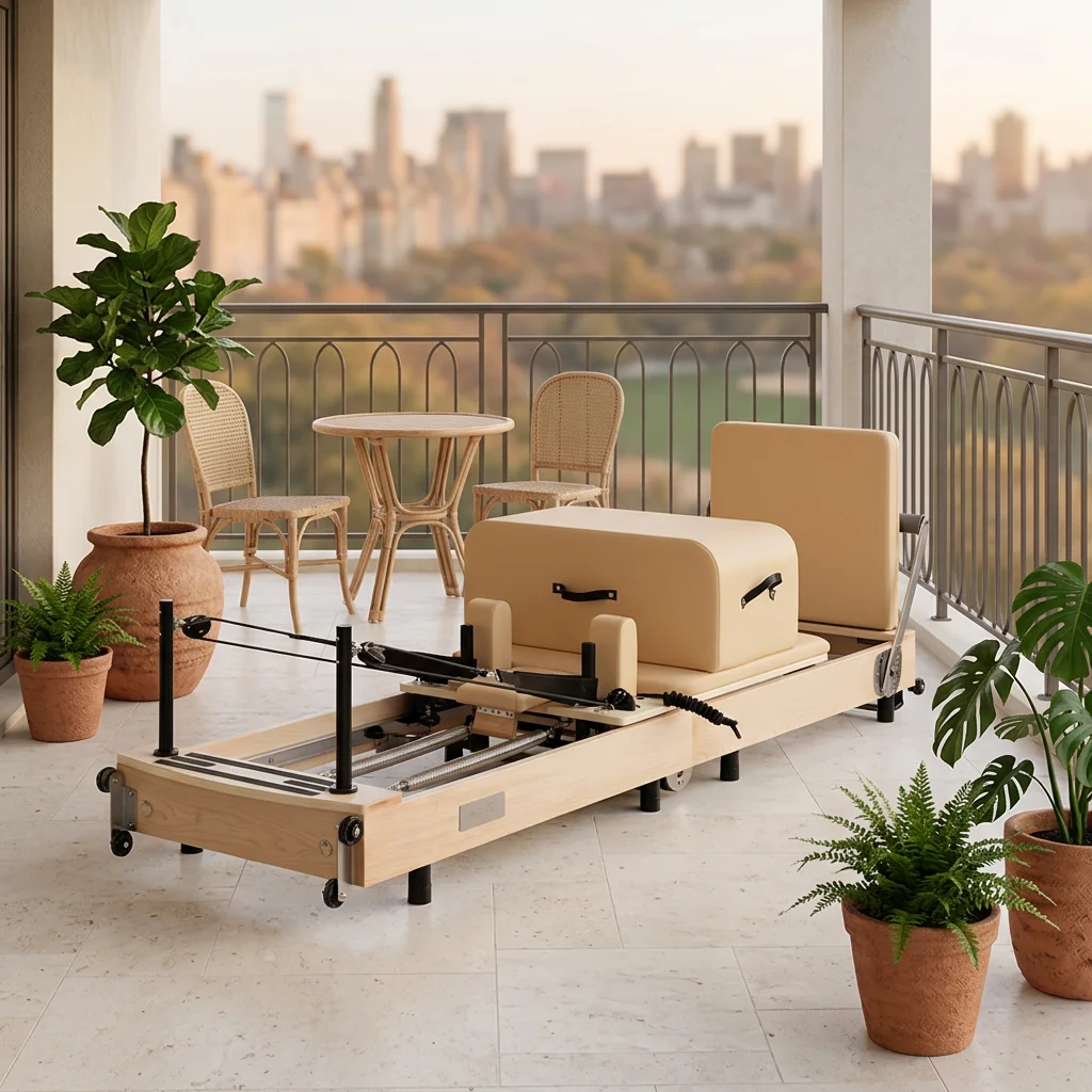 

High Quality Maple Pratt Core Bed Saves Space When Folded Suitable for Yoga Studios