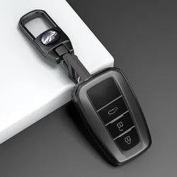 2/3/4 Buttons for Toyota Camry CHR Corolla RAV4 Avalon Land Cruiser Prado Prius 2017 - 2022 TPU Car Key Case Cover Fob Keychain